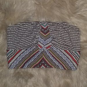 Free People Bohemian Print Bandeau Top